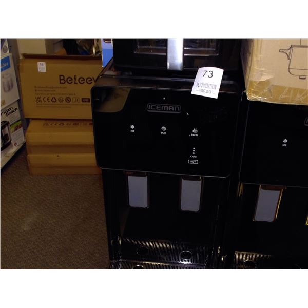 Iceman Hot Cold Water Dispenser with Ice Black