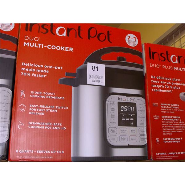 Instant Pot Duo Multi-Cooker 8 Quarts