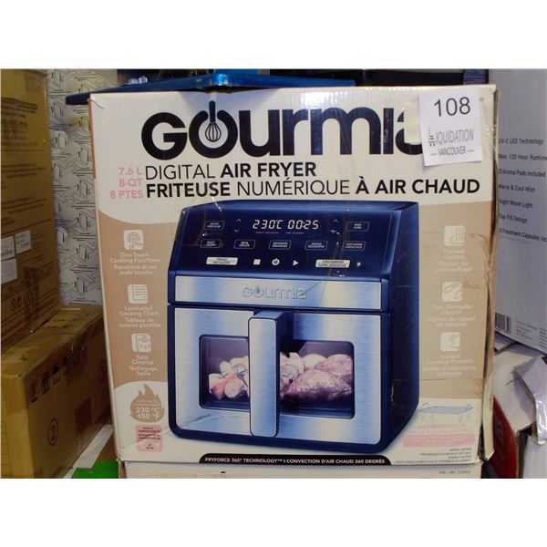Gourmia 7.6L Digital Air Fryer