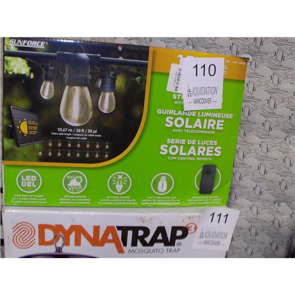 Sunforce Solar String Lights 35ft