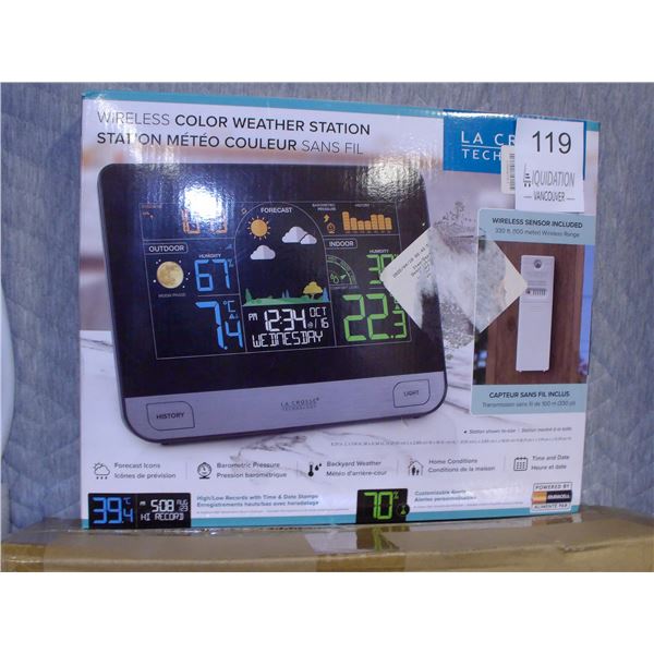 La Crosse Technology Wireless Color Weather Station