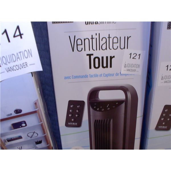 Seville Classics Ultraslimline Tower Fan