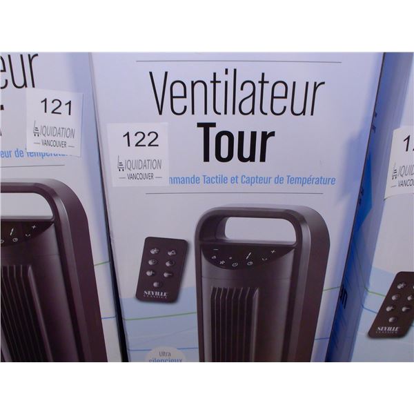 Seville Classics Ultraslimline Tower Fan