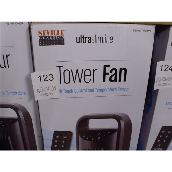 Seville Classics Ultraslimline Tower Fan