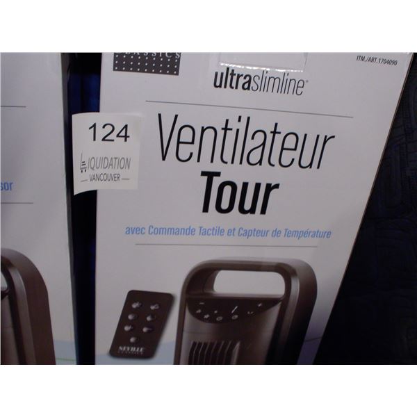 Seville Classics Ultraslimline Tower Fan