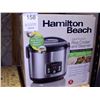Image 1 : Hamilton Beach Digital Simplicity Rice Cooker and Steamer