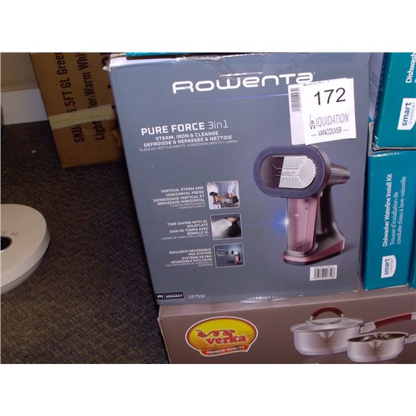 Rowenta Pure Force 3-in-1 Steam Iron & Cleanse