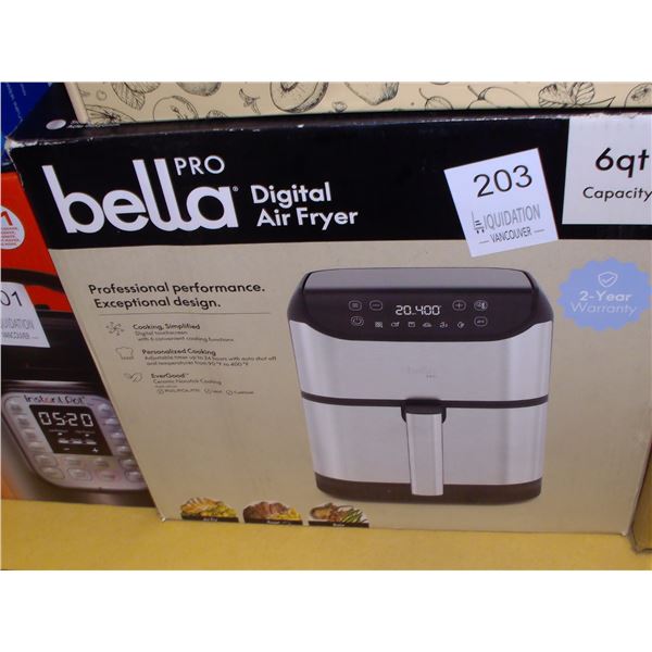 Bella Pro Digital Air Fryer