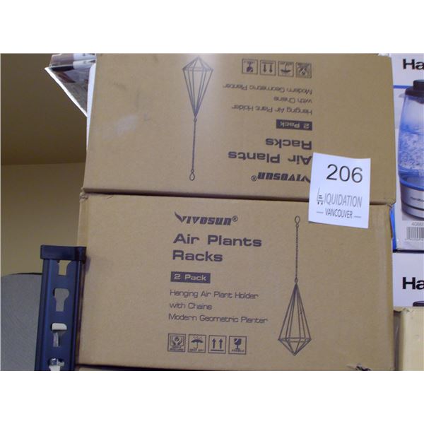 Set of 2 boxes VIVOSUN Air Plants Racks (2 Pack)