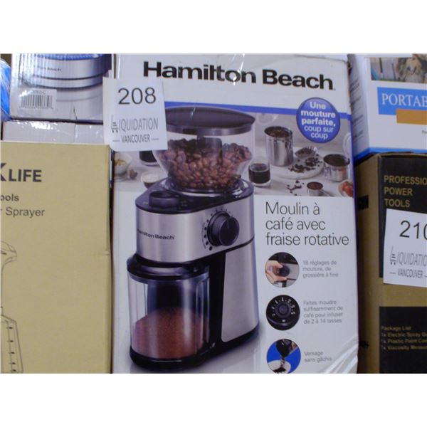 Hamilton Beach Coffee Grinder