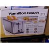 Image 1 : Hamilton Beach 2 Slice Brushed Stainless Steel Toaster
