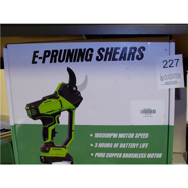 E-Pruning Shears