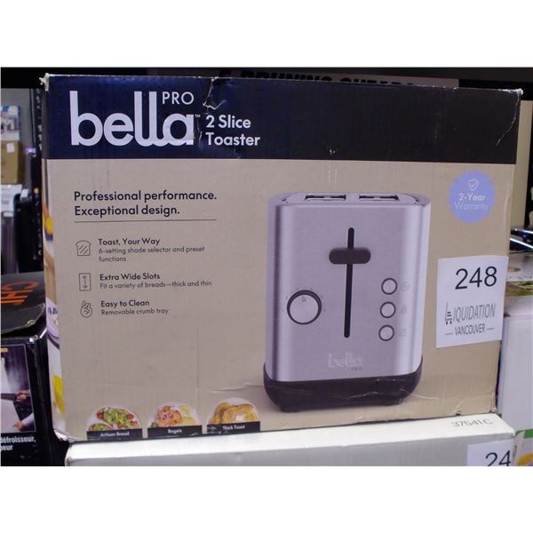 Bella Pro 2 Slice Toaster