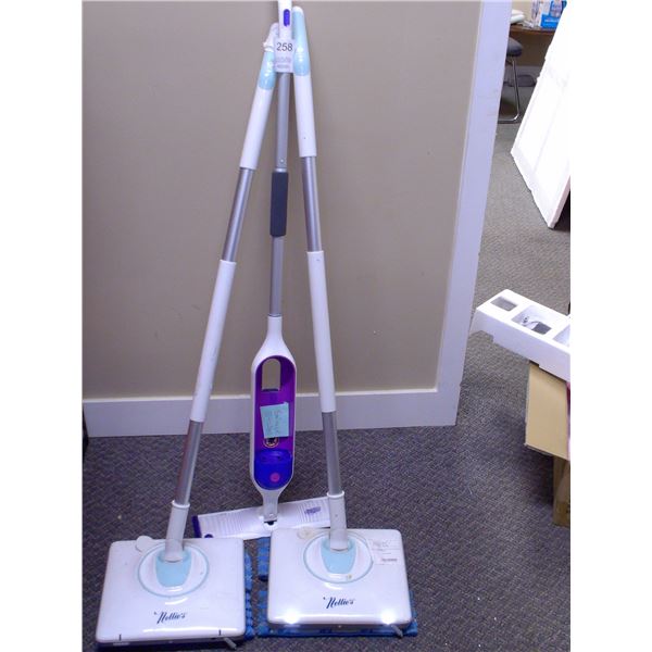set of 3 Nellie's Cordless Steam Mop