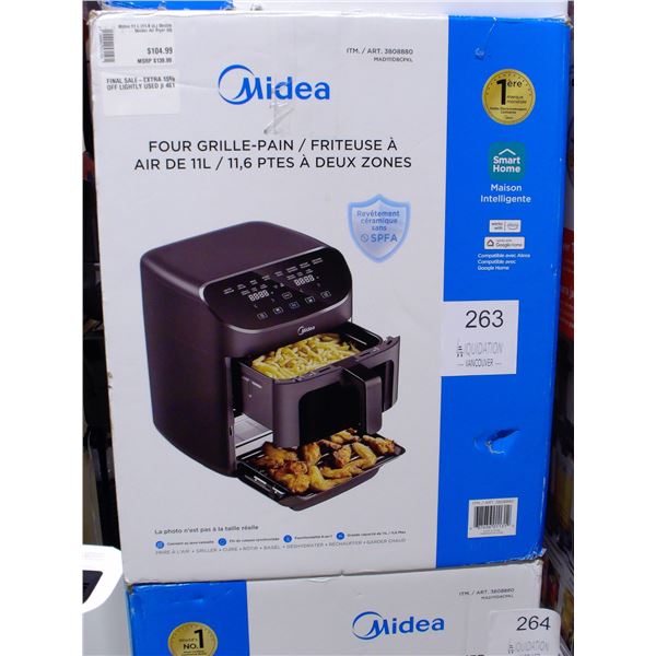 Midea 11L Double Decker Air Fryer Oven
