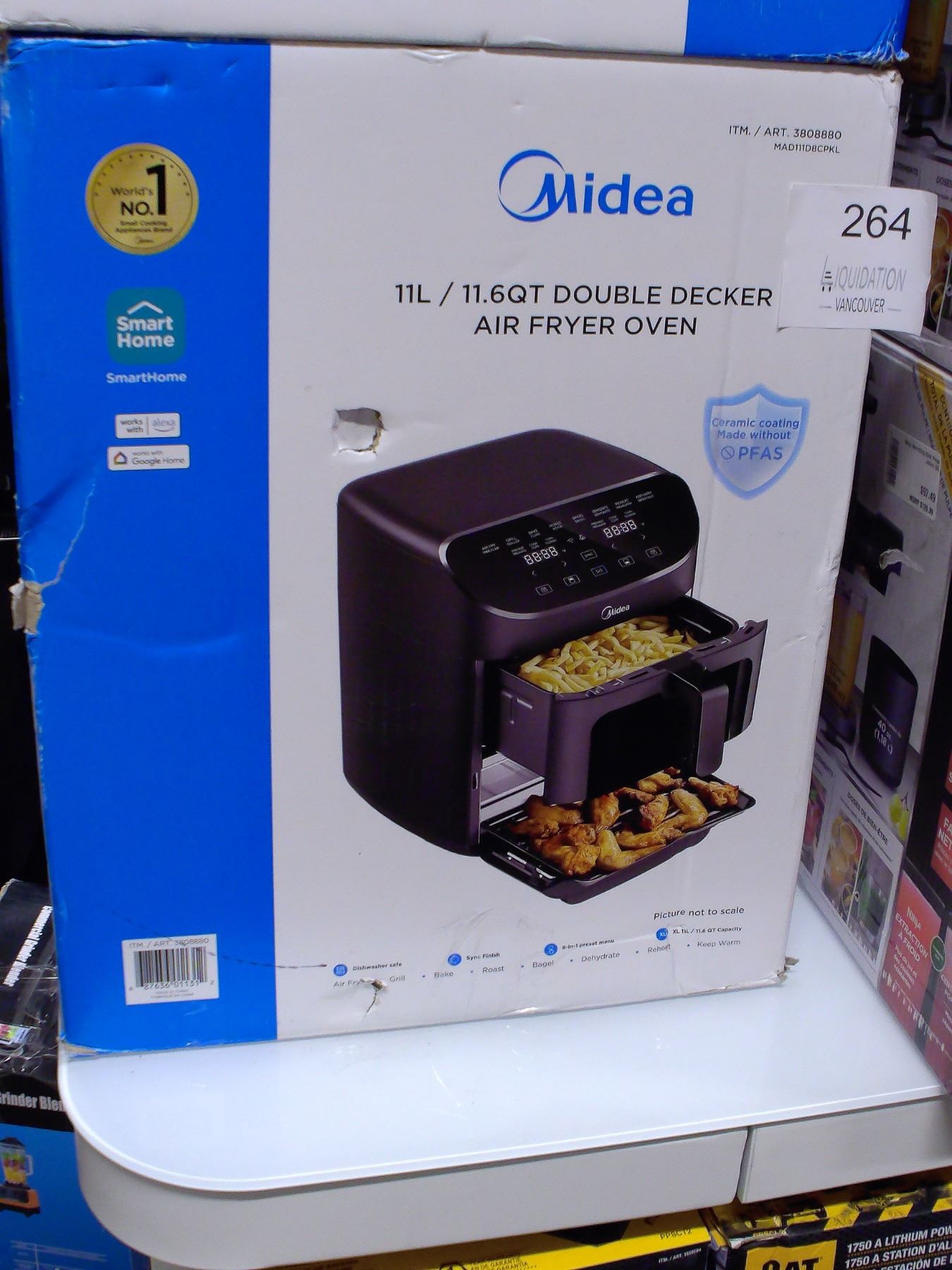 Midea 11L Double Decker Air Fryer Oven