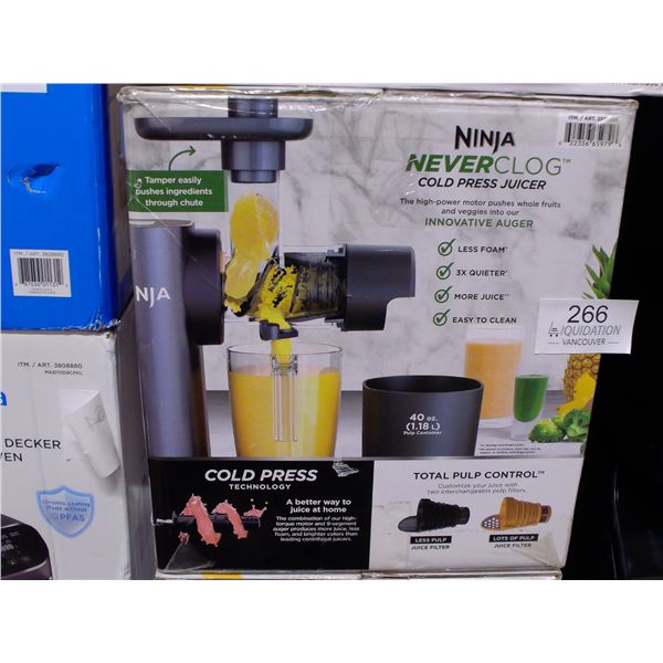 Ninja NeverClog Cold Press Juicer