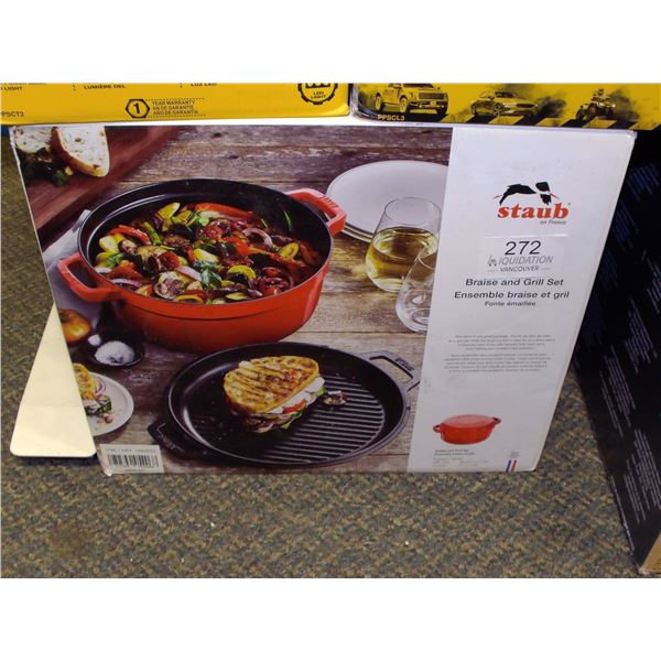 Staub Braise and Grill Set
