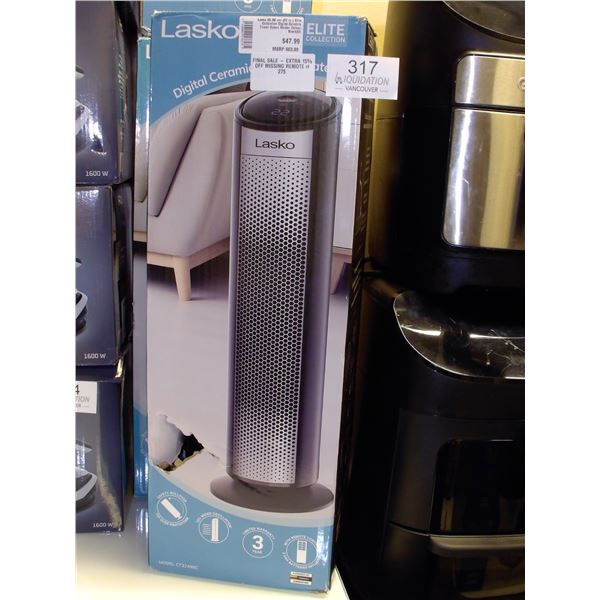 Lasko Digital Ceramic Tower Heater