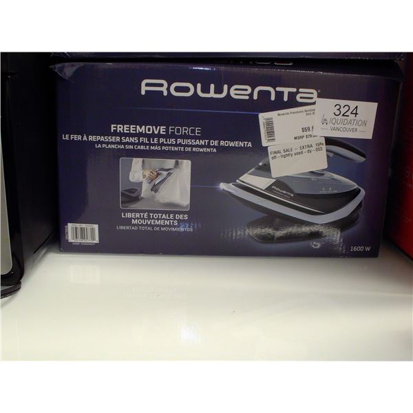 Rowenta Freemove Force Cordless Iron
