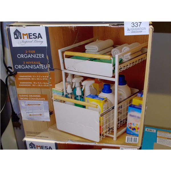 Mesa 2-Tier Organizer