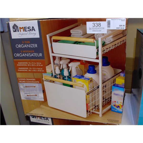 Mesa 2-Tier Organizer