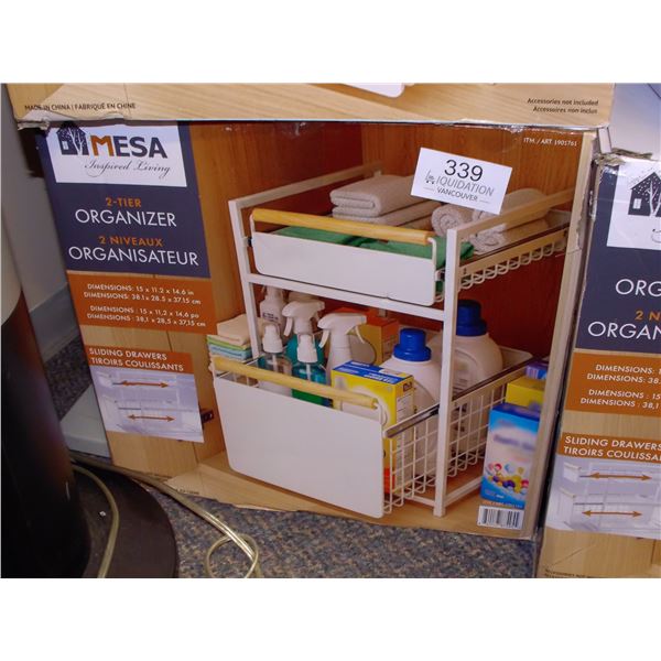 Mesa 2-Tier Organizer