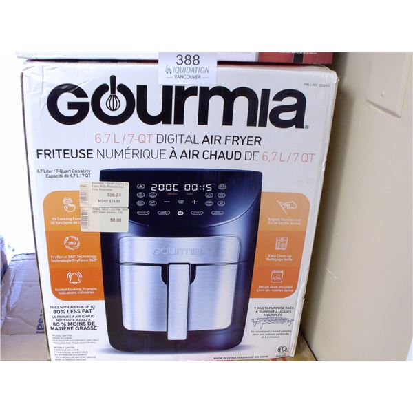 Gourmia 7-Qt Digital Air Fryer