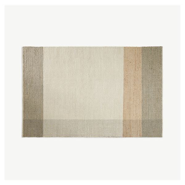 Endy Hand-Loomed Jute Rug (9' x 6')-New