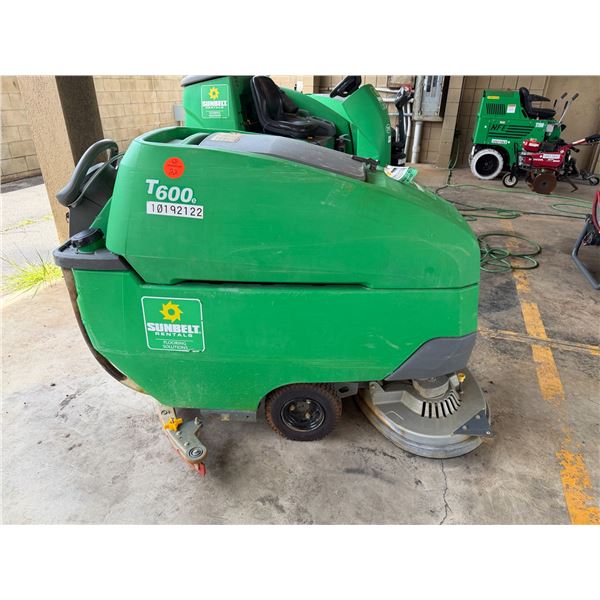 (10192122) Tennant T600e Walk-Behind Floor Scrubber 32" Path (Runs See Video)