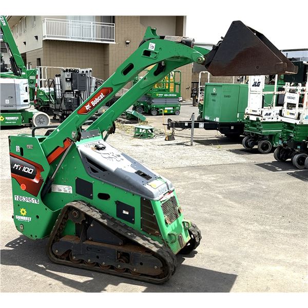 (10639514) 2022 Bobcat MT100 Mini Compact Track Loader (Starts & Runs See Video)