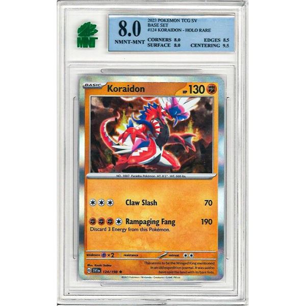 2023 Pokemon Tcg Sv " KORAIDON " # 124 - Base Set