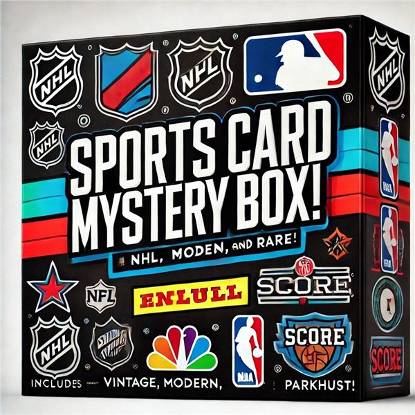 Mystery Box -300 Mixed Sports & Non Sports Cards