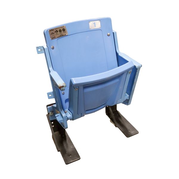SKYDOME Seat  #1 Row 6- Light Blue W/ Metal Legs