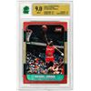 Image 1 : MICHAEL JORDAN (RC) ROOKIE 1986-87 FLEER #57 -23kt