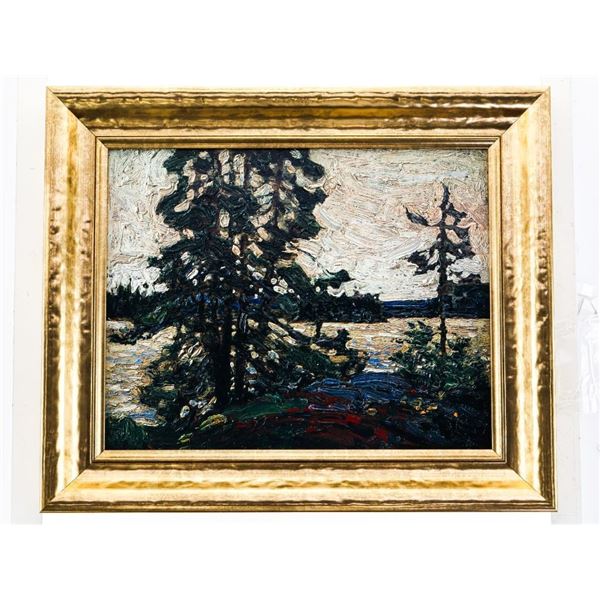 " Artist -Tom Thomson" "Algonquin" Oil on Panel, 1