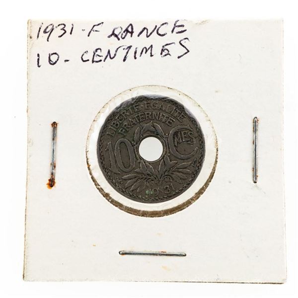 1931 France 10 - Centimes