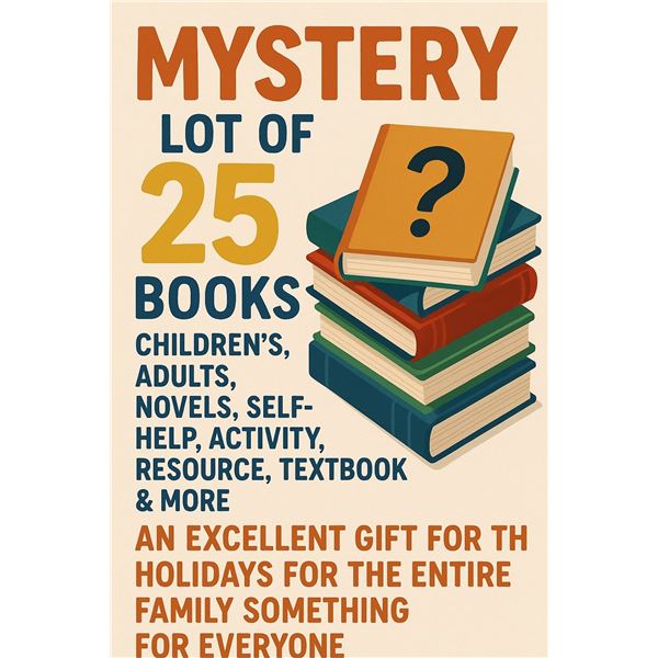 Mystery Lot - 25 Books - Something for Everyone