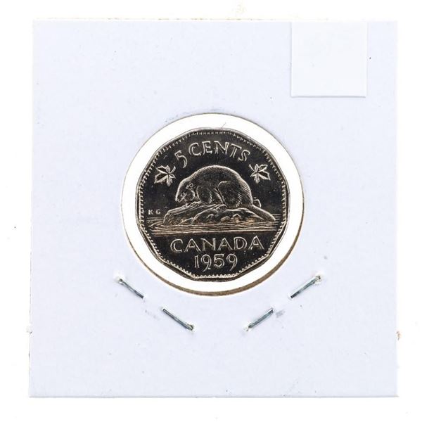 1959 Canada Five Cents P