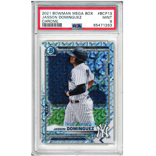 2021 Bowman Mega Box " JASSON DOMINGUEZ " # BCP13