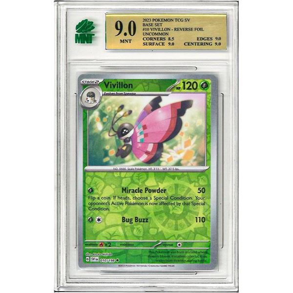2023 Pokemon Tcg Sv " VIVILLON " # 10 - Base Set ,