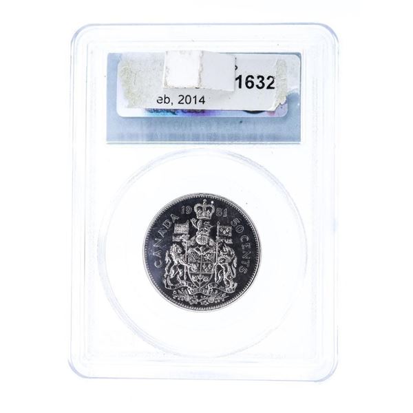 Canada 1981 Fifty Cents PCGS PL67 - Slabbed17