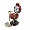 Image 1 : Metal Barber Chair Table Clock