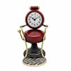 Image 2 : Metal Barber Chair Table Clock