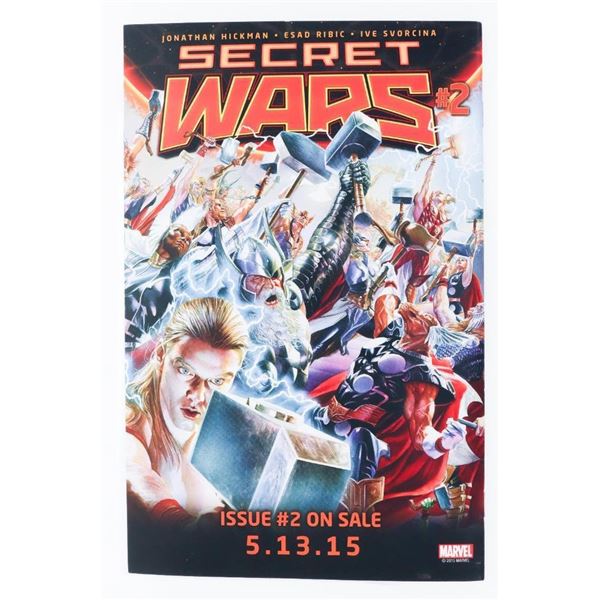 "Marvel Comics" "Secret Wars" - #1 Third Printing