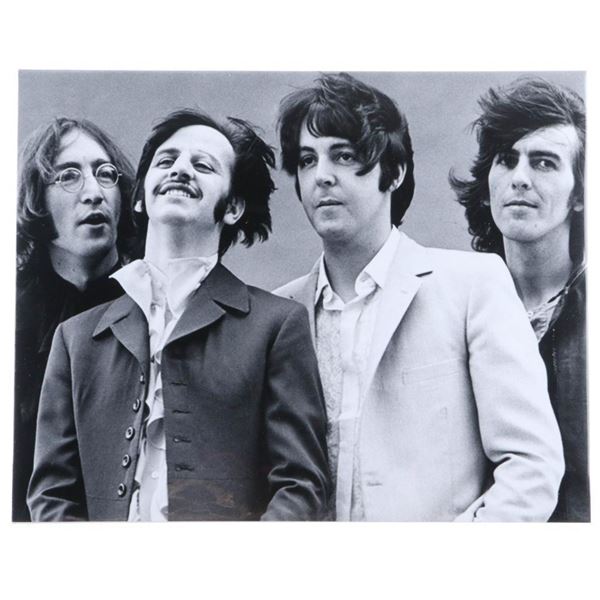 Vintage Image- 8x10 Photo Of Beatles