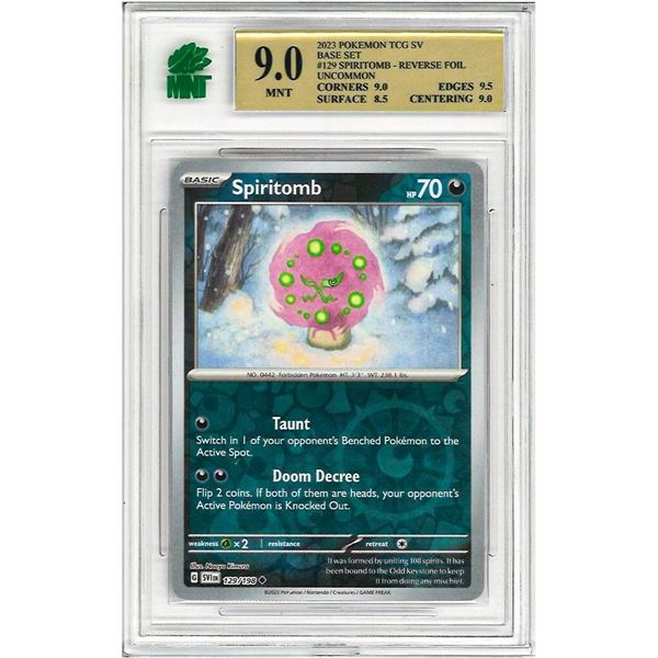 2023 Pokemon Tcg Sv " SPIRITOMB " # 129 - Base Set