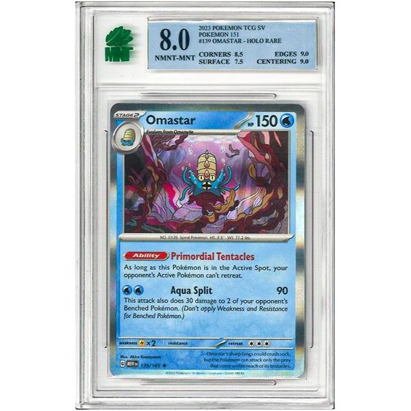 2023 Pokemon Tcg Sv " OMASTAR " # 139 - # 151 , Ho