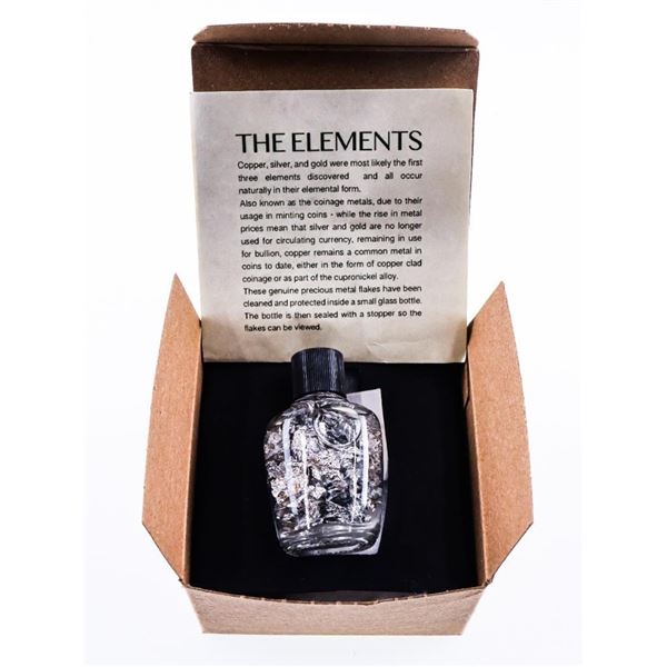 The Elements .999 Fine Silver Leaf Flakes, Assayer