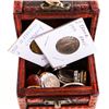Image 2 : Mystery Coin Treasure Chest - World Coins & Medall